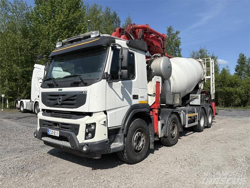 Volvo FMX 460 8*4 Avtomešalci za beton