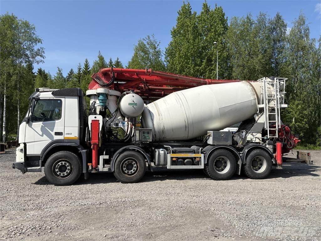 Volvo FMX 460 8*4 Avtomešalci za beton
