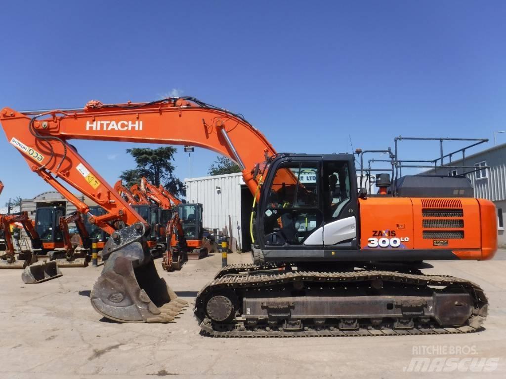 Hitachi ZX 300 LC-6 Bagri goseničarji