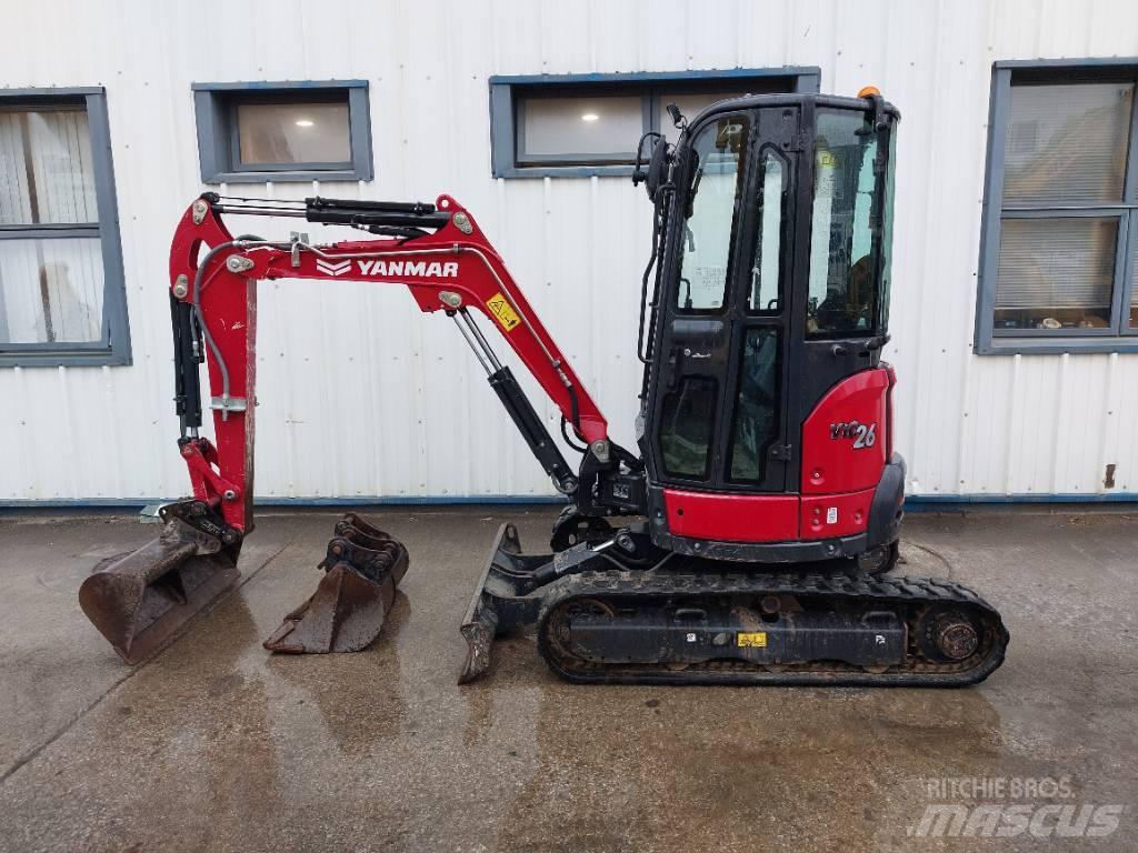 Yanmar Vio 26-6 Mini bagri <7t