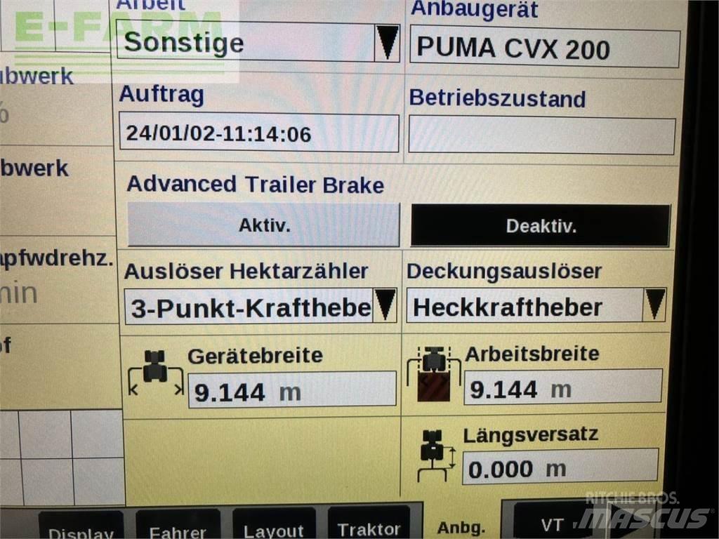 Case IH puma 200 Traktorji