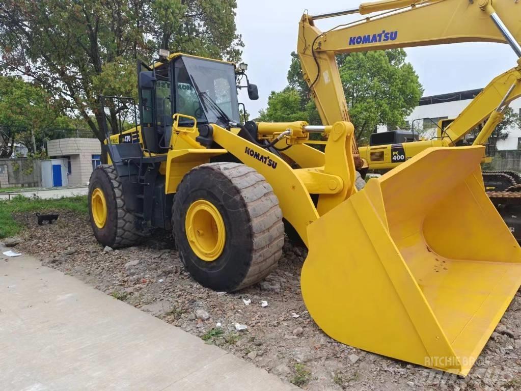 Komatsu WA 470 Kolesni nakladalci