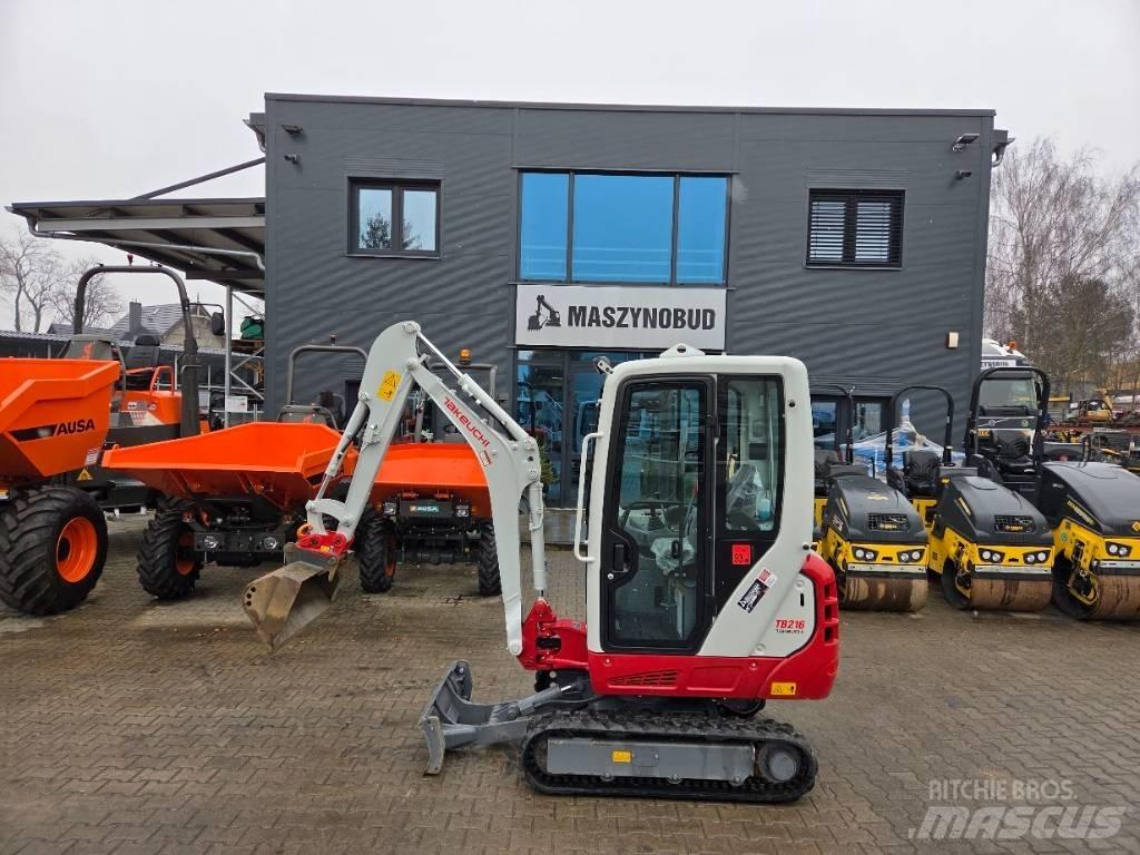 Takeuchi TB 216 Mini bagri <7t