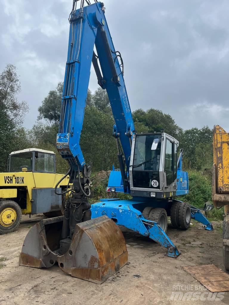 Fuchs MHL 320 Bagri na kolesih