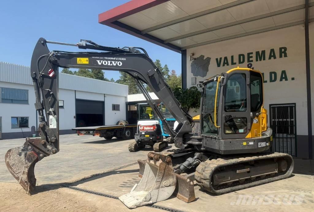 Volvo ECR 58 D Mini bagri <7t