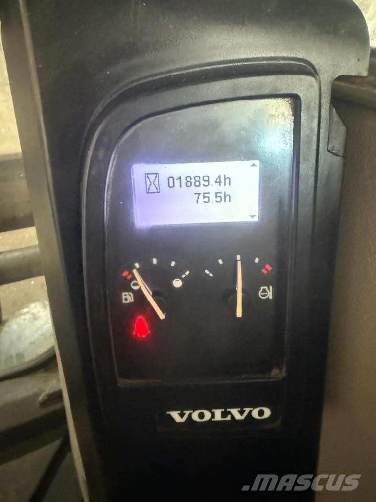 Volvo ECR 58 D Mini bagri <7t