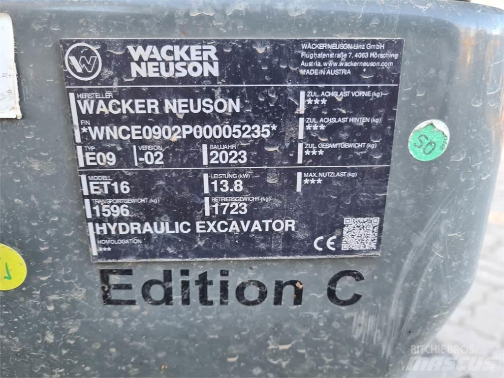 Wacker Neuson ET16 Bagri goseničarji