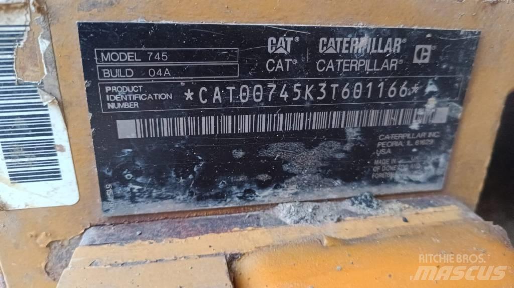 CAT 745 Zglobni demperji