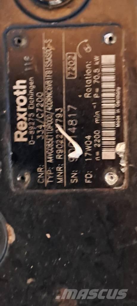 Rexroth A4VC085 Hidravlika