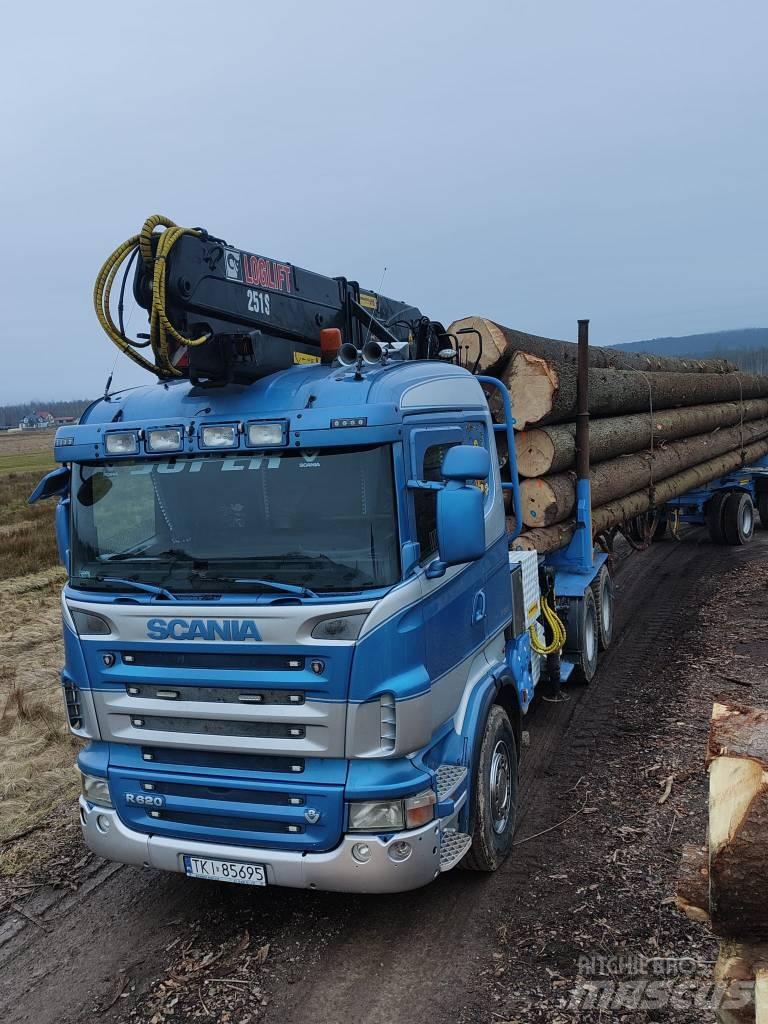 Scania R 620 Tovornjaki za hlode