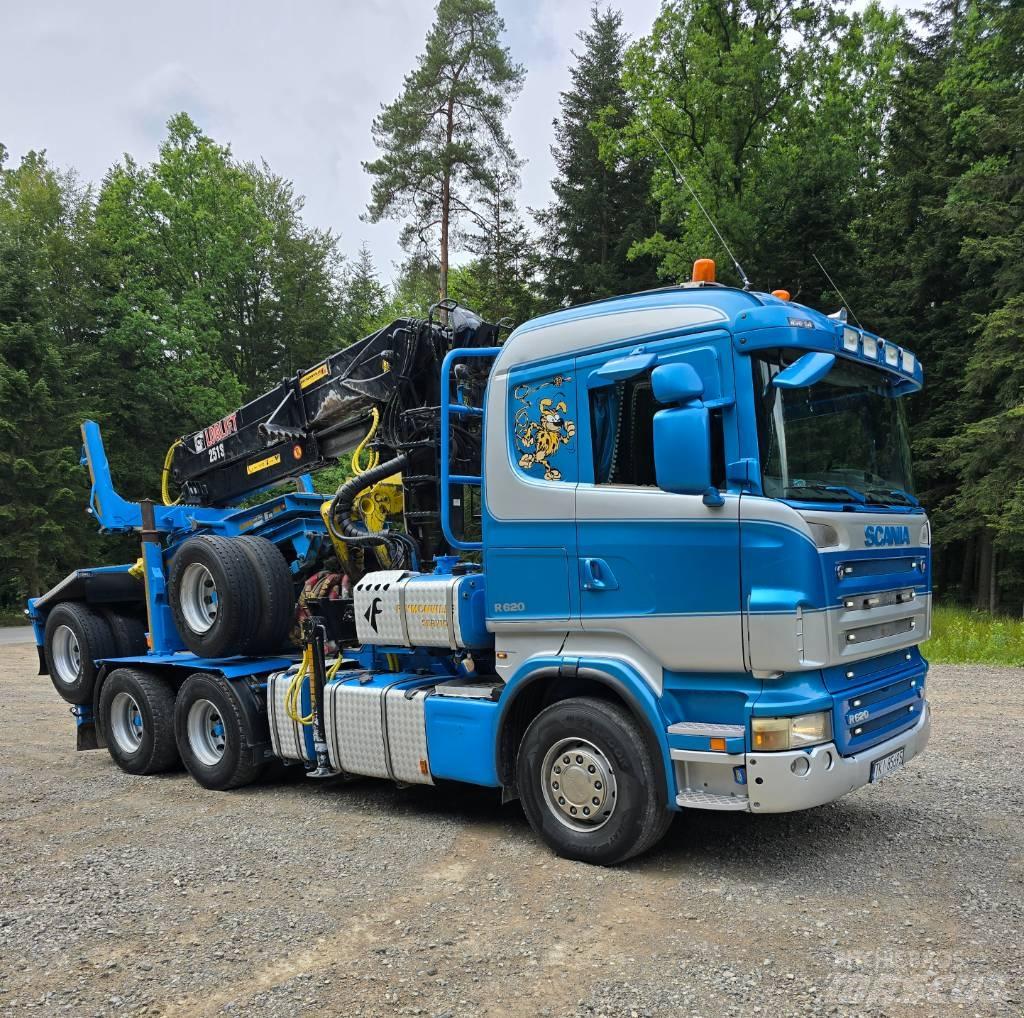 Scania R 620 Tovornjaki za hlode