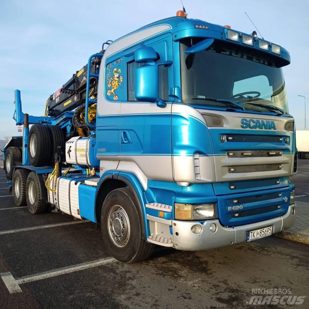 Scania R 620 Tovornjaki za hlode
