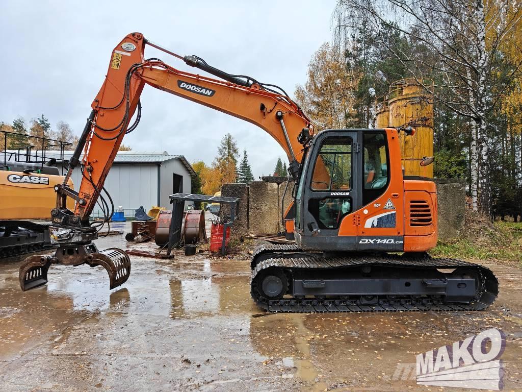 Doosan DX 140 LCR Bagri goseničarji