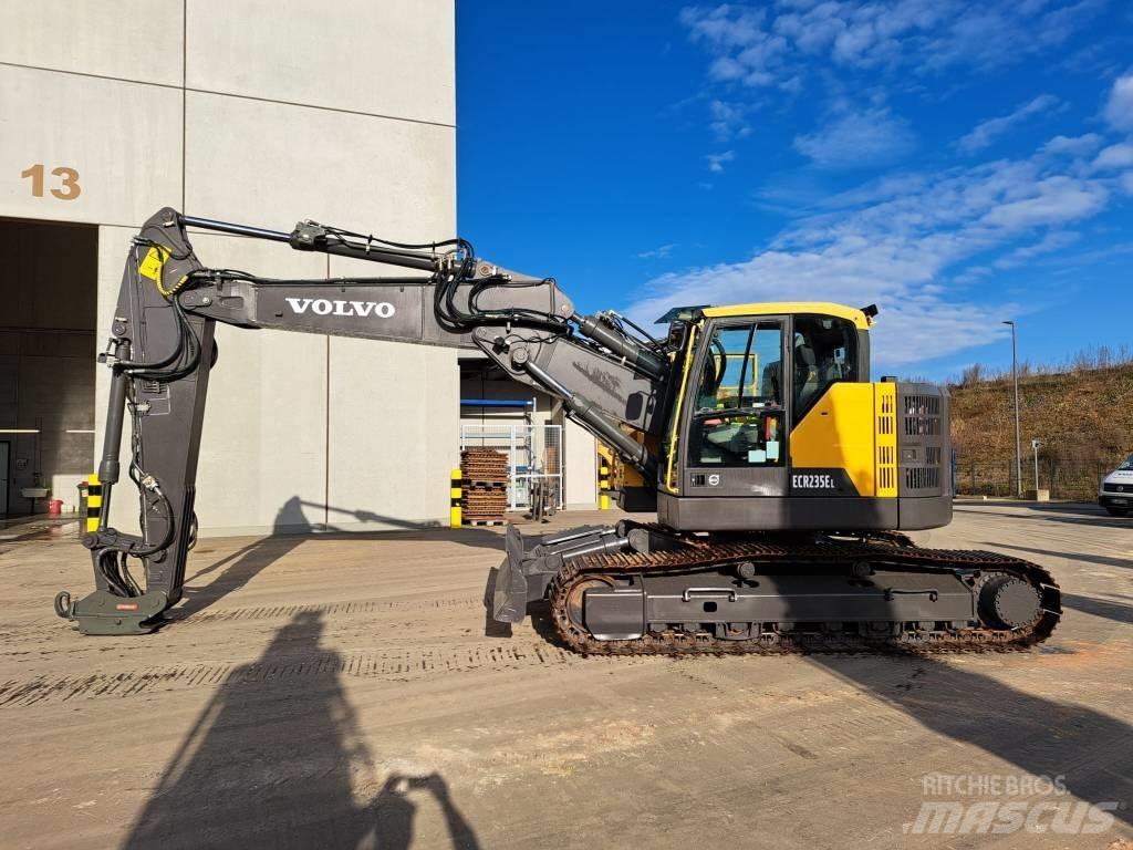 Volvo ECR 235 EL Bagri goseničarji