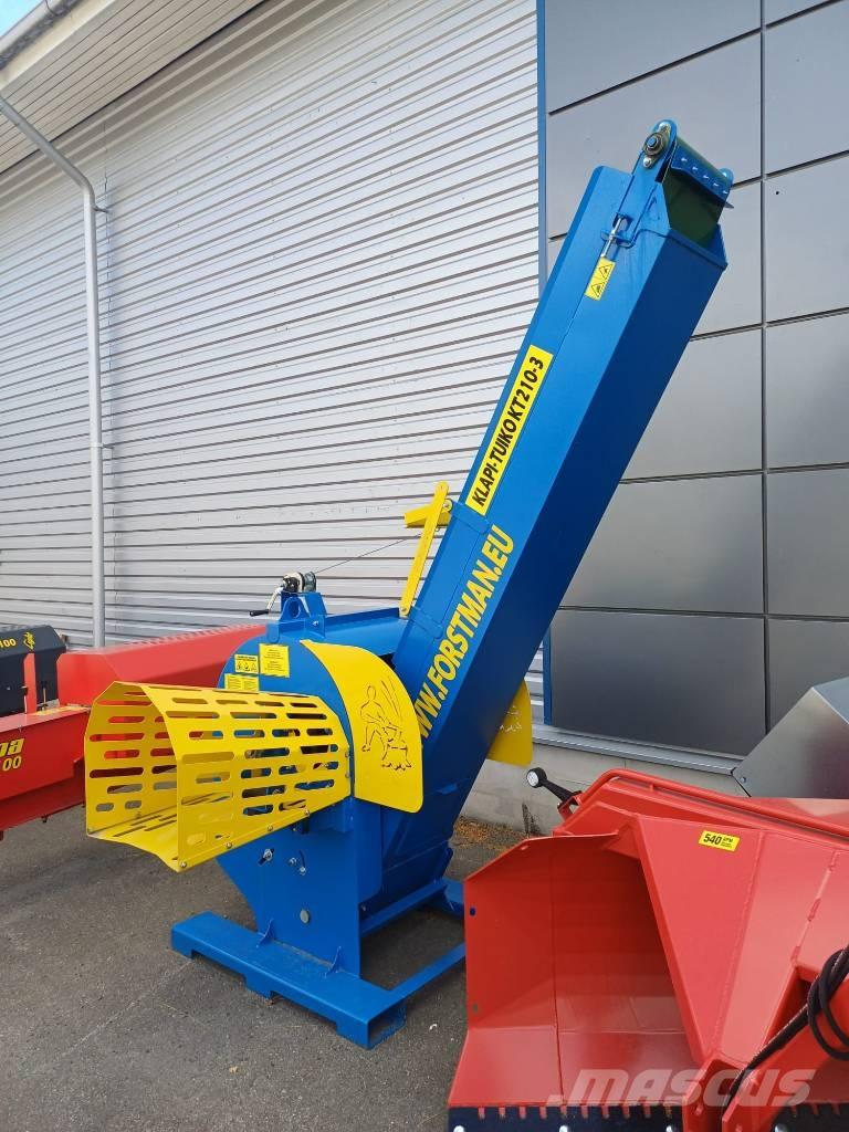 Klapituiko KT210-3 Cepilniki, lesni drobilci, in žage