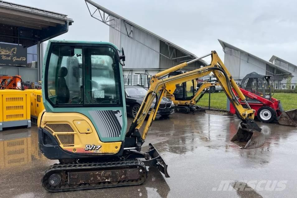 Yanmar SV 17 Mini bagri <7t