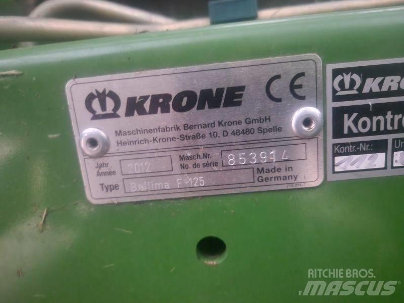 Krone Bellima F125 Balirke (okrogle bale)