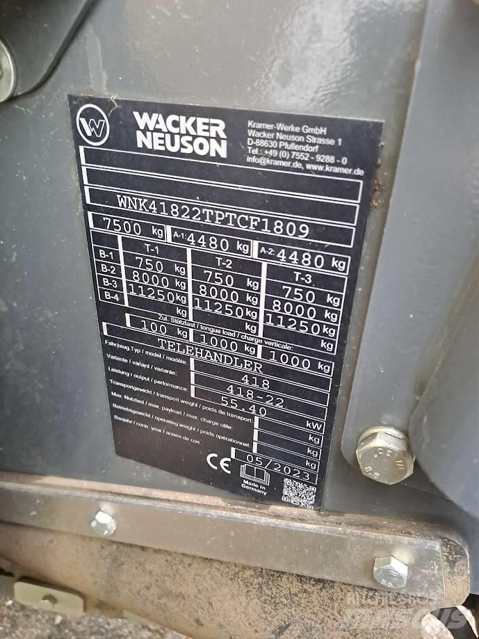 Wacker Neuson TH 627 Teleskopski viličarji