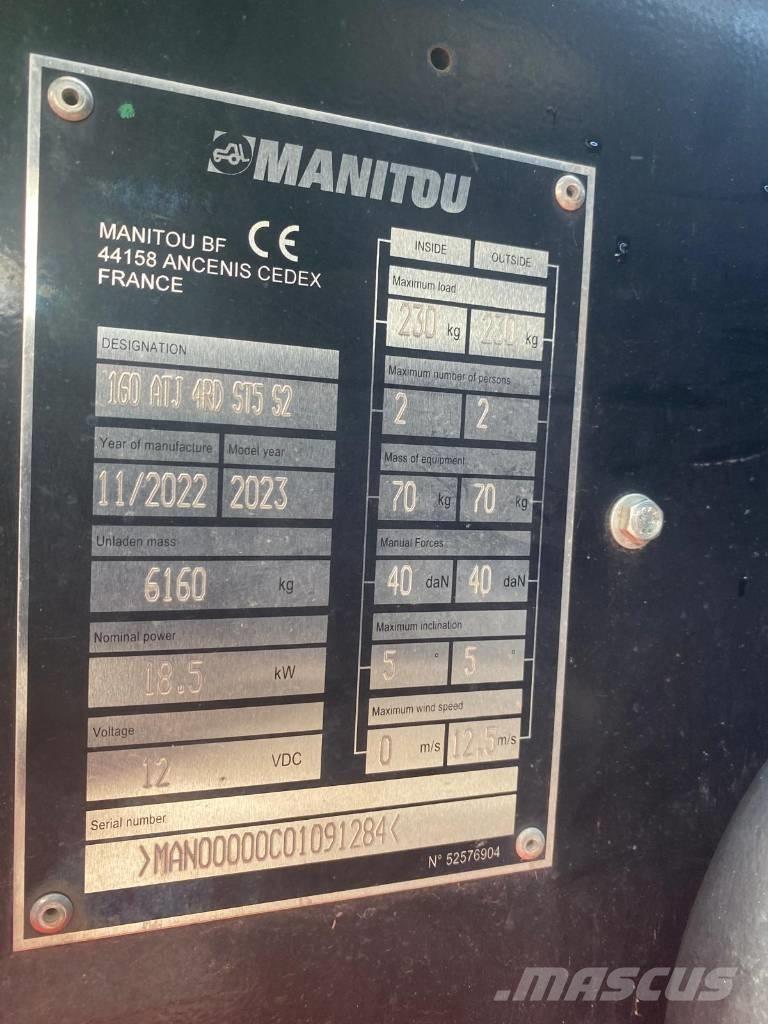 Manitou 160 ATJ Zglobne dvižne ploščadi