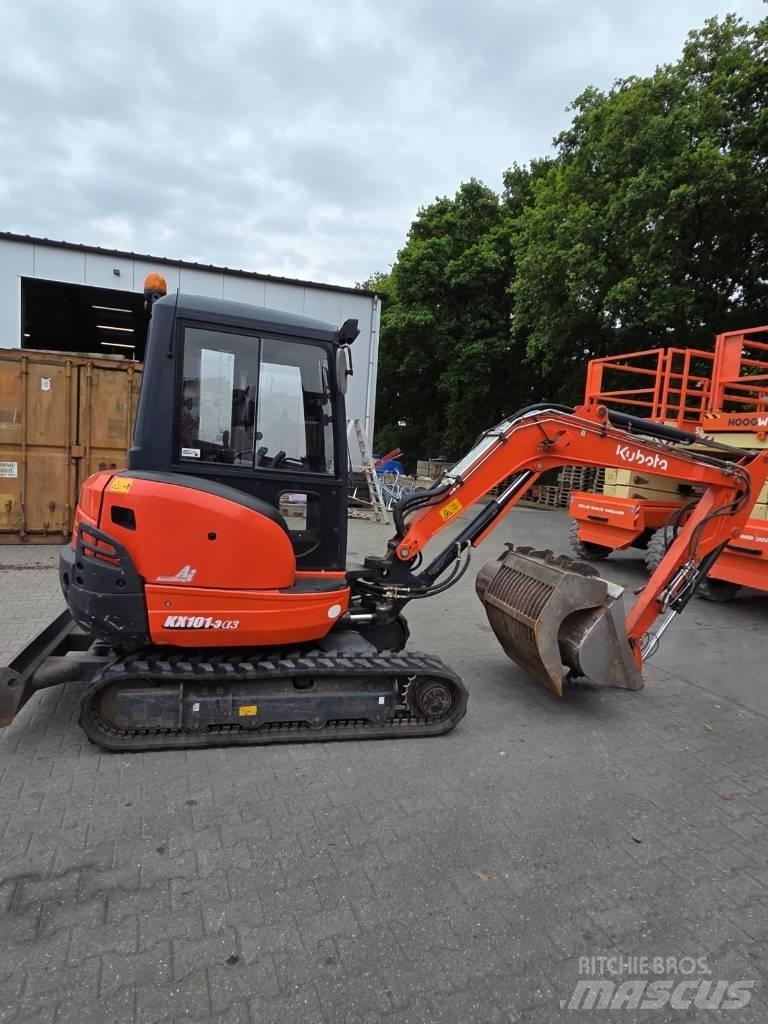 Kubota KX 101-3 A Mini bagri <7t
