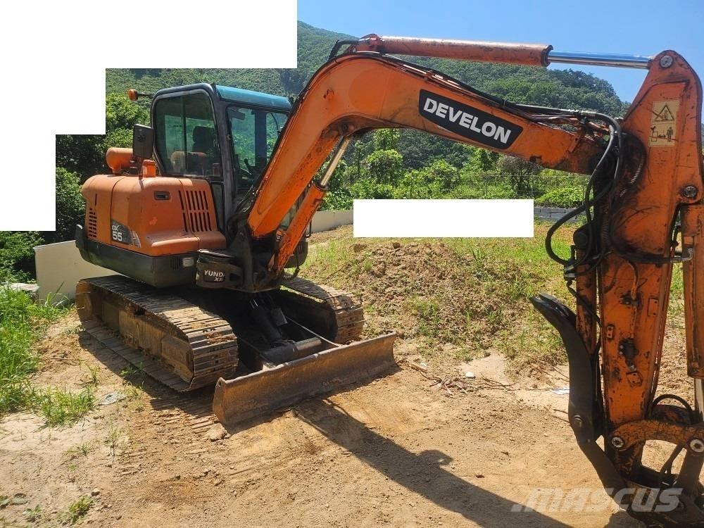 Doosan DX 55 Mini bagri <7t