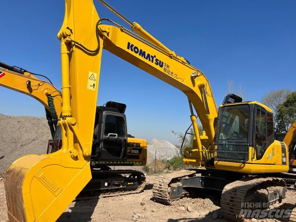 Komatsu PC 160 Bagri goseničarji