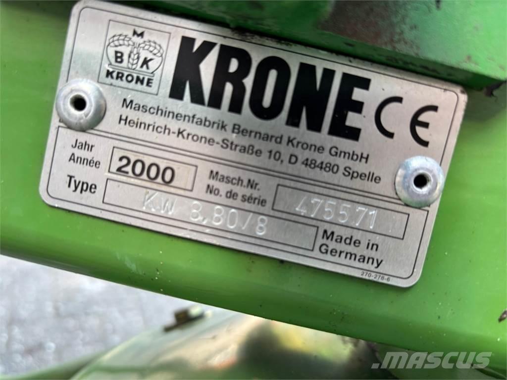 Krone KW 8.80/8 Obračalniki in zgrabljalniki