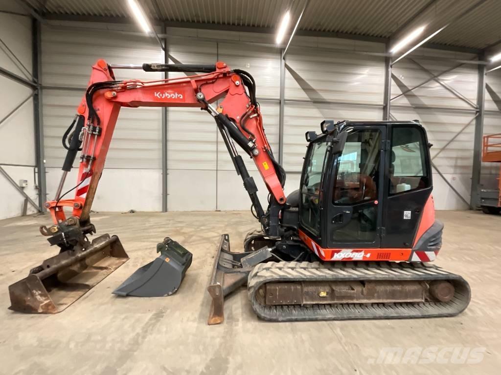 Kubota KX 080-4 Midi bagri 7t – 12t