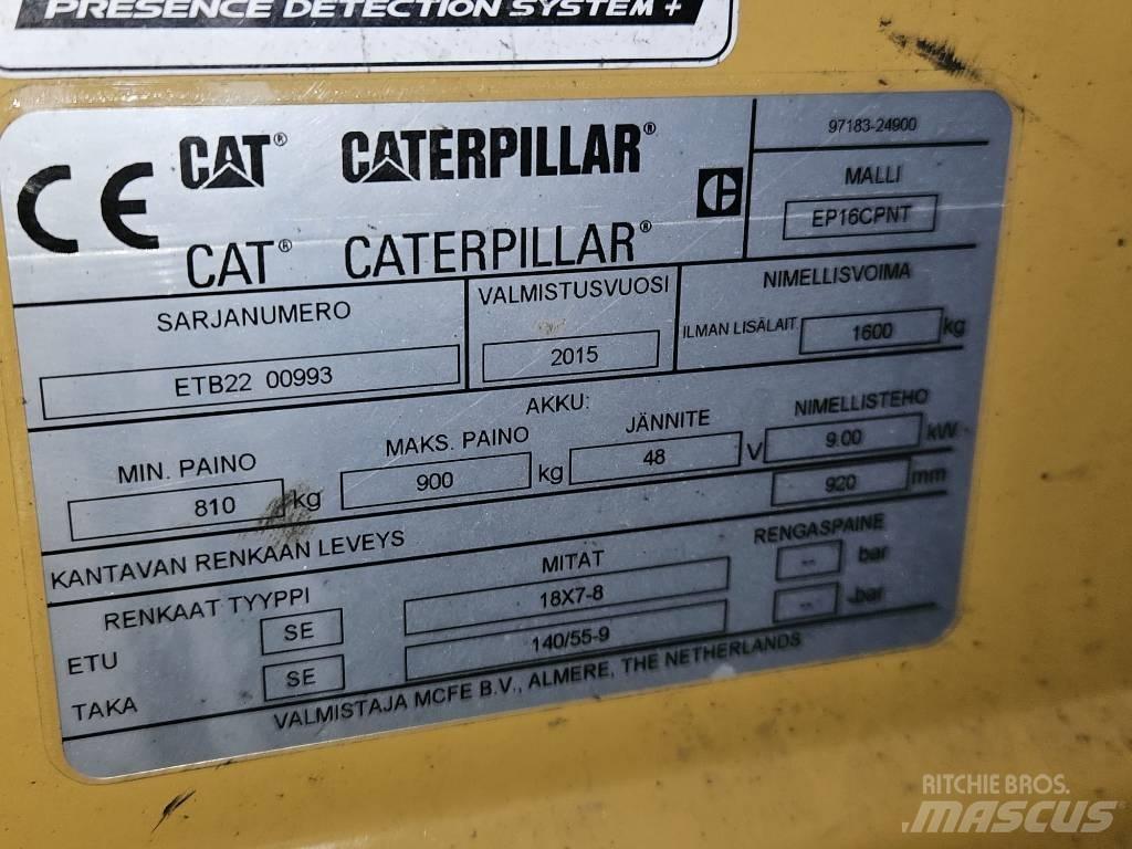 CAT EP16CPNT Električni viličarji