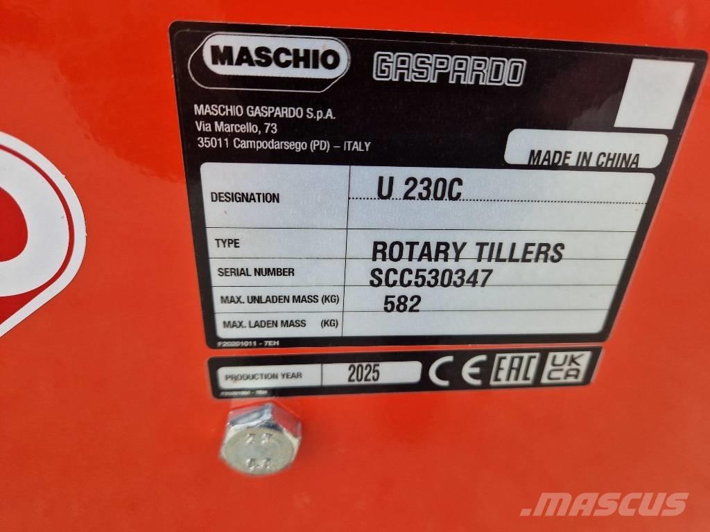 Maschio U 230 Rotacijske brane in multikultivatorji