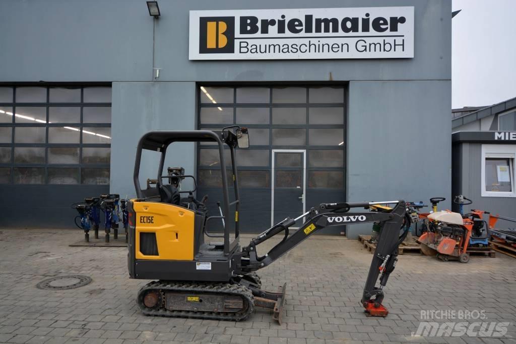 Volvo EC 15 E Mini bagri <7t