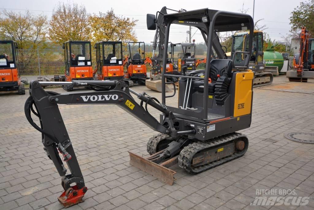 Volvo EC 15 E Mini bagri <7t