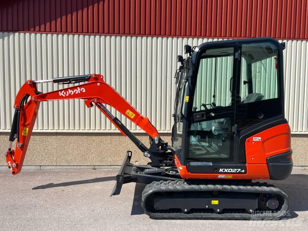 Kubota KX027-4 Mini bagri <7t