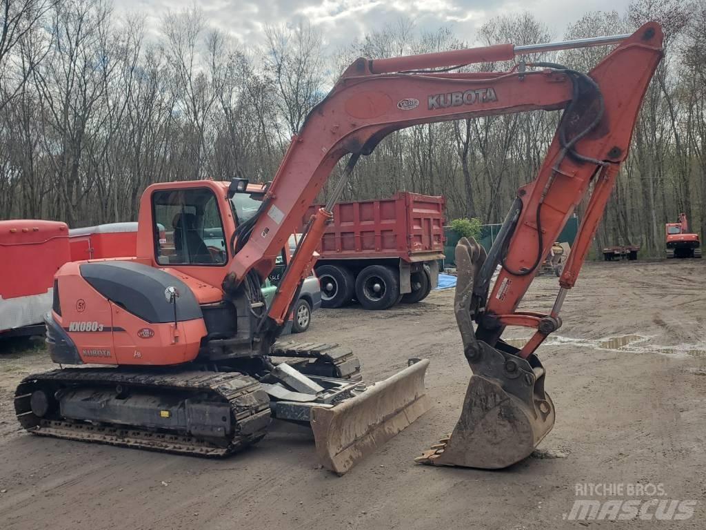 Kubota KX080-3 Bagri goseničarji