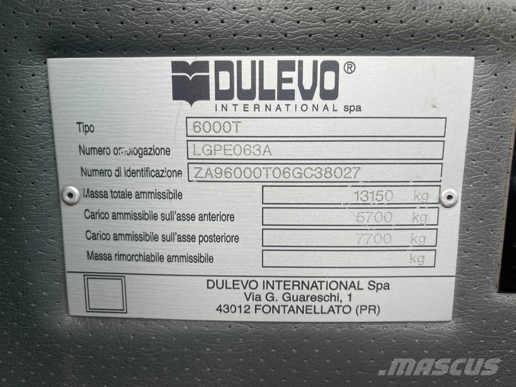 Dulevo 6000 Cestni pometači