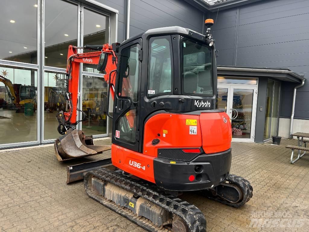 Kubota U 36-4 Mini bagri <7t