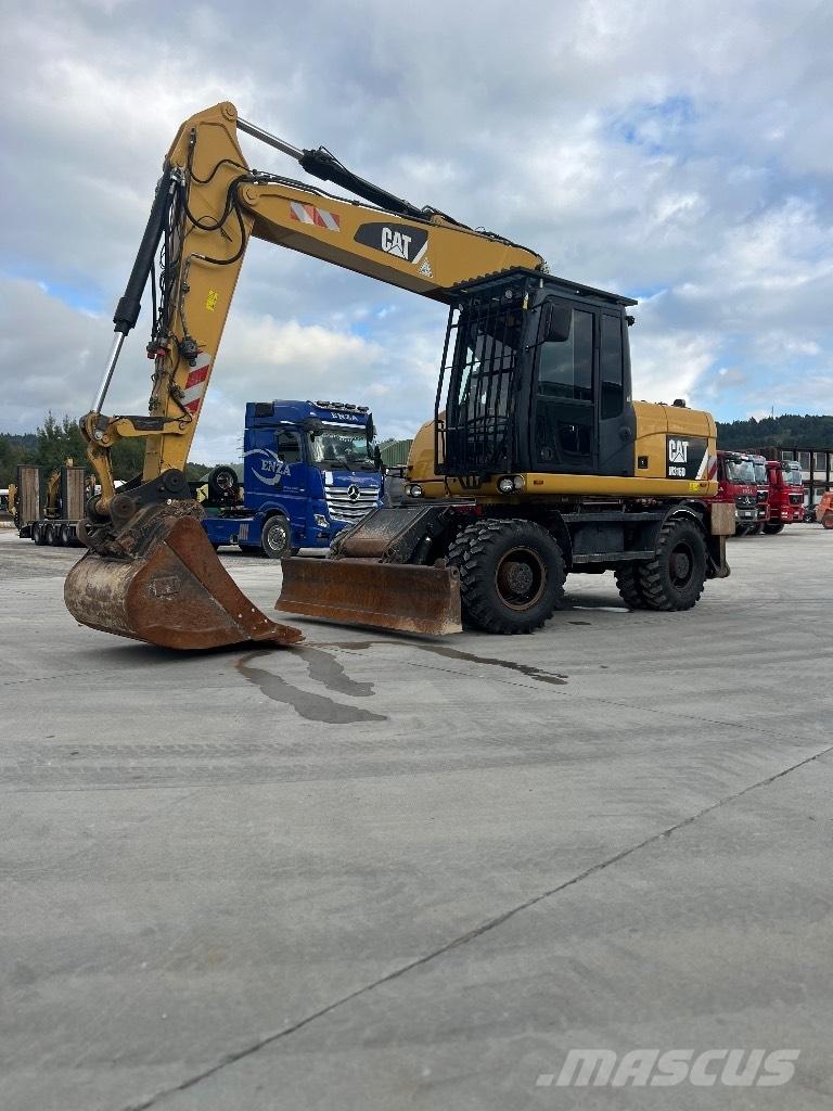 CAT M 316 D Bagri na kolesih