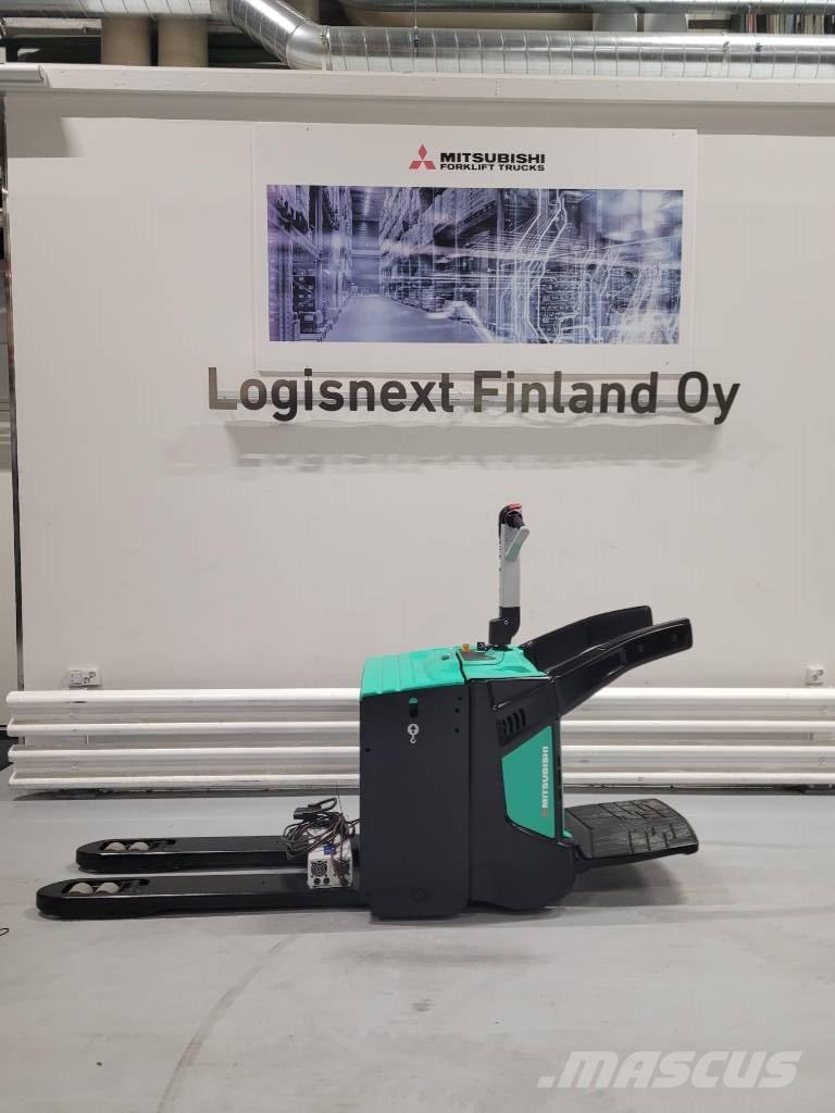 Mitsubishi PBV 20 N2 Električni nizko dvižni viličar s stojiščem
