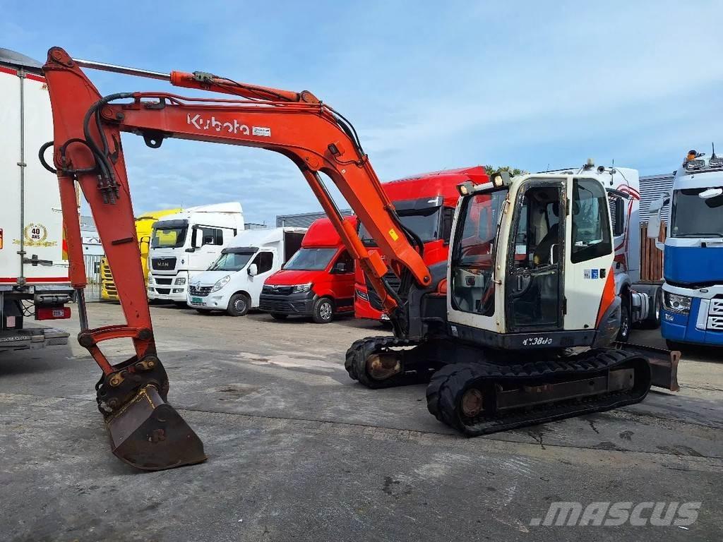Kubota KX080 Midi bagri 7t – 12t
