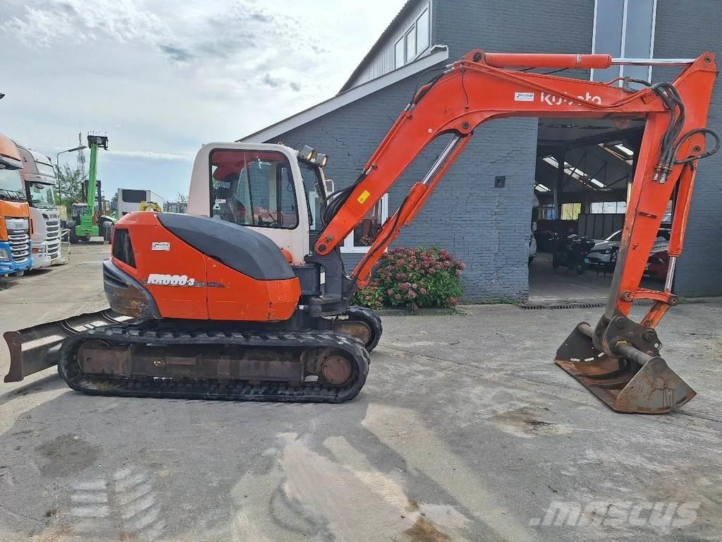 Kubota KX080 Midi bagri 7t – 12t