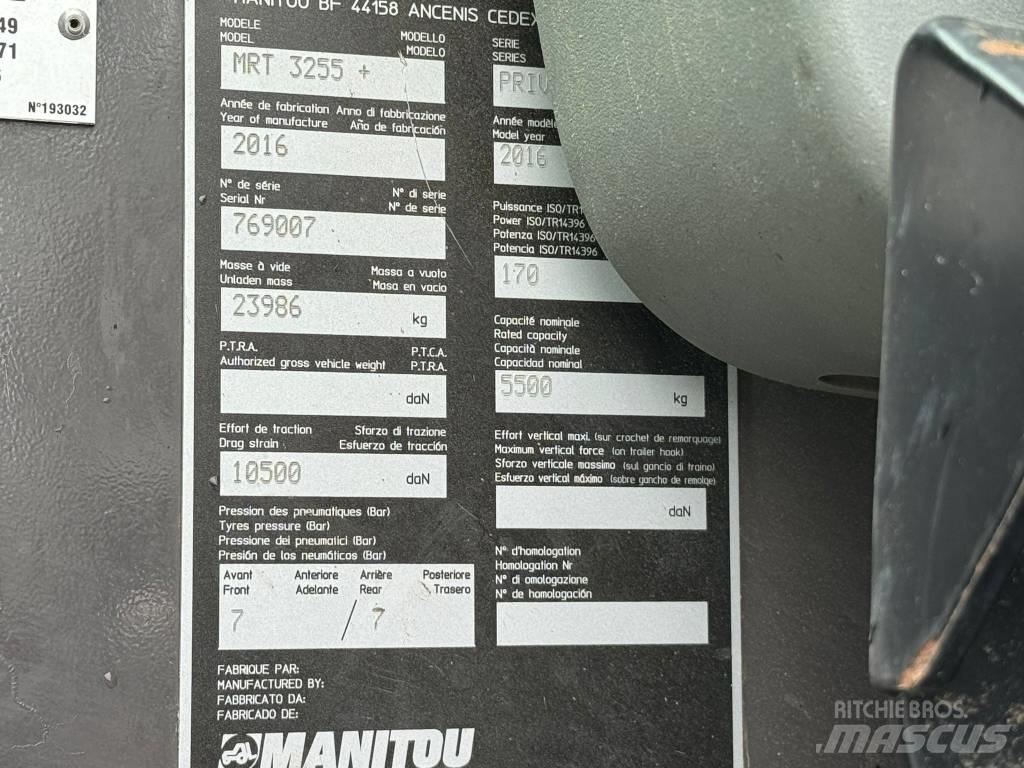 Manitou MRT 3255 Teleskopski viličarji