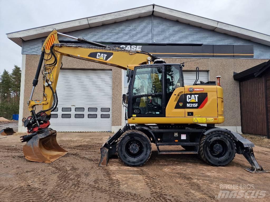 CAT M 315 F Bagri na kolesih