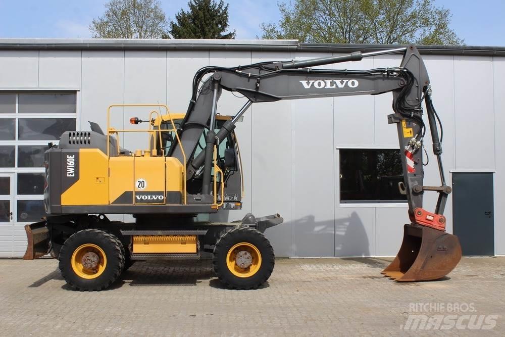 Volvo EW 160 E Bagri na kolesih