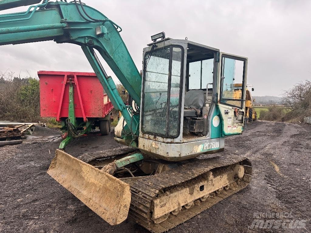 Komatsu PC 75 UU-1 Mini bagri <7t