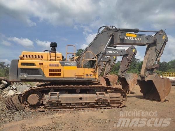 Volvo EC 750 DL Bagri goseničarji