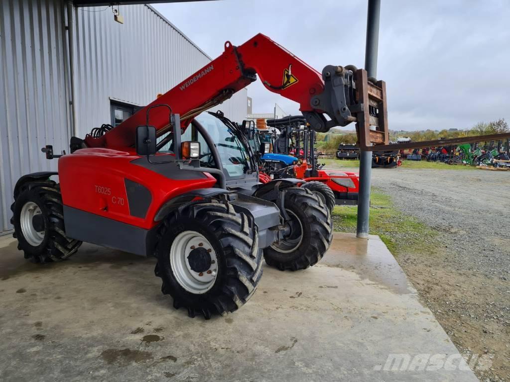 Weidemann T6025 Teleskopski viličarji