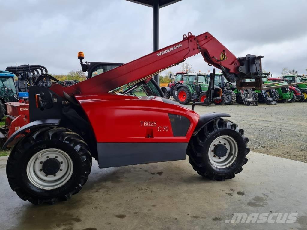Weidemann T6025 Teleskopski viličarji