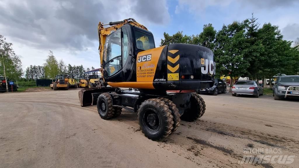 JCB 145W Bagri na kolesih