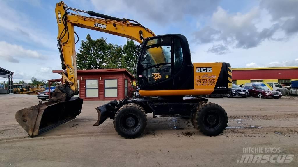 JCB 145W Bagri na kolesih