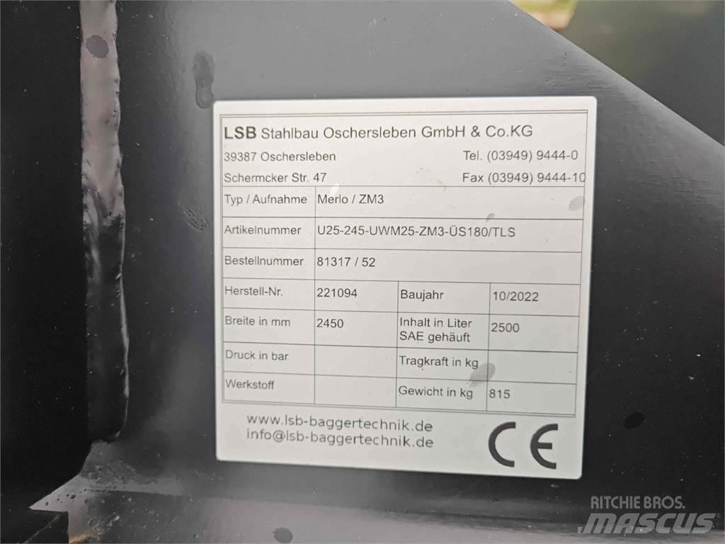 LSB U25-245 Priključki za čelni nakladalec